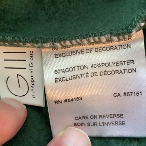 🏈GREEN BAY PACKERS - Full Zip Hoodie - UNISEX - Large🏈 - Picture 5 of 7